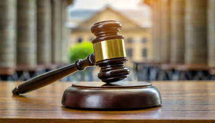 trial. court. law. An image of a courtroom.