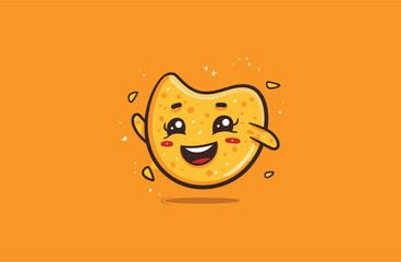 Cute Potato Mascot style logo design
