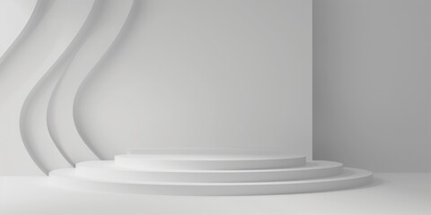Obraz premium Product Display or Presentation background. Abstract.