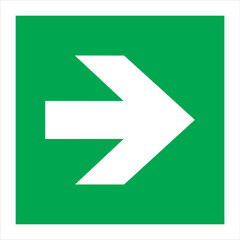 E005 Direction arrow 90? to t...