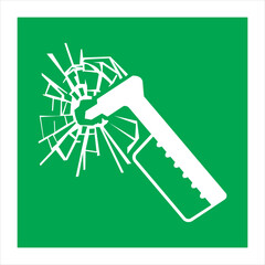 E025 Emergency hammer.eps