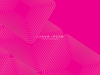 Abstract background with diagonal lines. Modern vector illustration. premium pink gradient lines background design.
