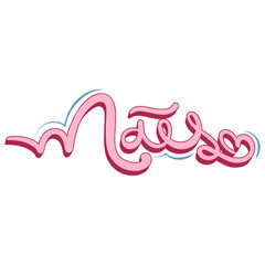 Word Mother Lettering