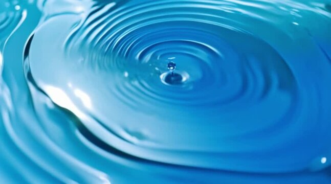 water drop motion