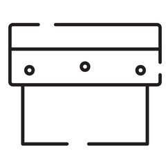 Pot Earth Garden Line Icon