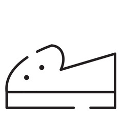 Footwear Shoes Tourism Line Icon