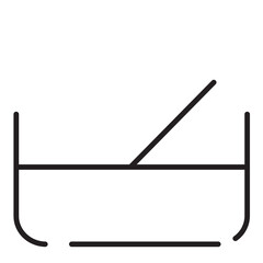 Kitchen Pan Pot Line Icon