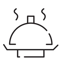 Pan Pot Utensil Line Icon