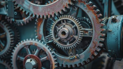 Gears arranged group table