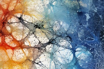 Neural network, visualization, human brain, analog, intricate, detailed, complexity, visual representation, background, cognitive processes, artificial intelligence, machine learning, data processing,