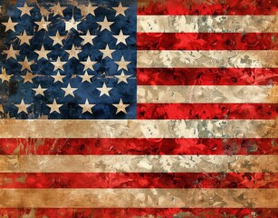 Usa Flag Background 
