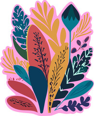 illustration of a leaf