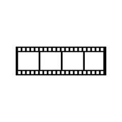 cinematographic tape icon. film icon. for web and app on white background..eps