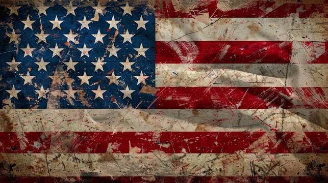 Usa Flag Background 