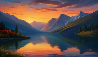 Nature's Backdrop: Serenity Focused