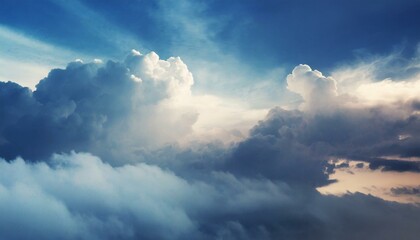 Obraz premium Beautiful sky background