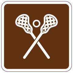 Campground sign for land recreation sign lacrosse 