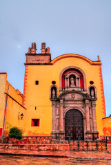 Church of Our Lady of Mercy in Santiago de Queretaro, Mexico