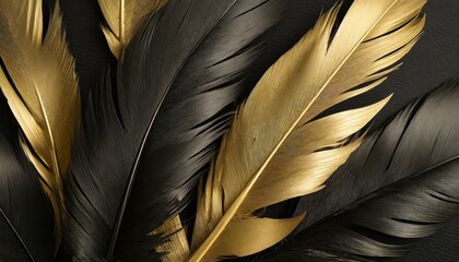feather on the background, A sleek and contemporary marble and feather design on a large panel,