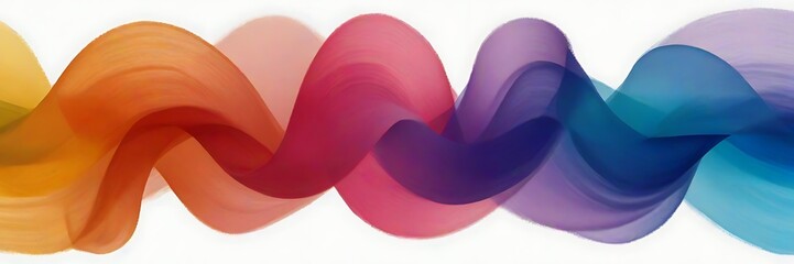 
Abstract Wavy Background With Modern Multicolor Gradient Colors