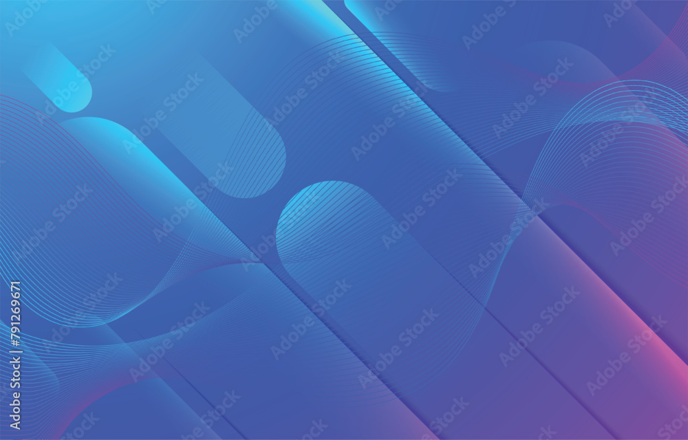 Poster abstract background gradient color