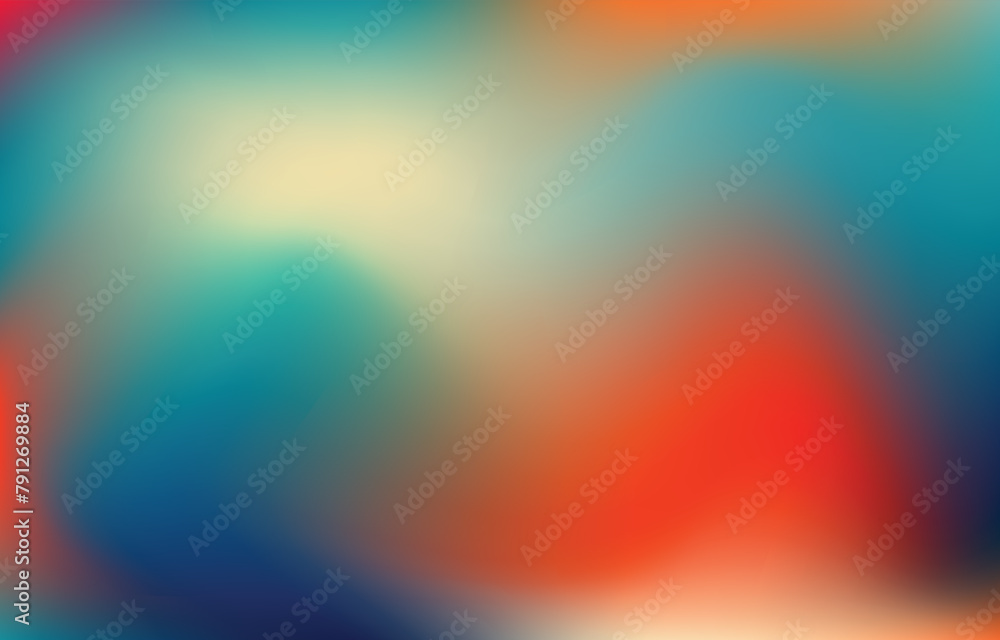 Poster abstract background mesh gradient color