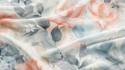 A beautiful seamless design featuring a variety of pastel shades in a collection inspired by mothers
