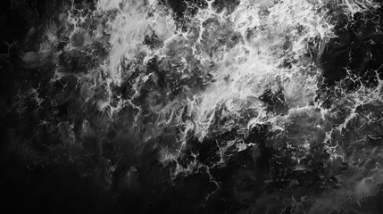 Monochromatic texture with abstract background featuring black and white tones