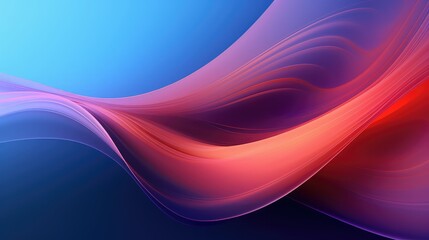 Obraz premium Gradient abstract style wireframe background
