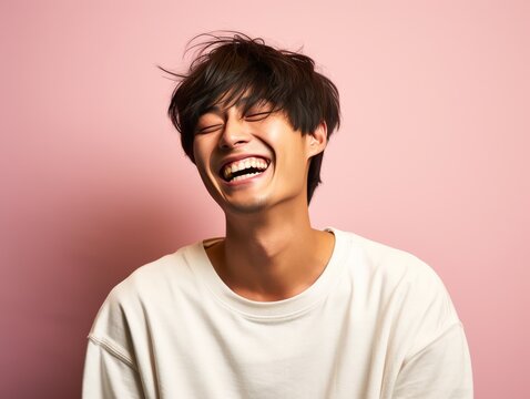 A man with a big smile on his face