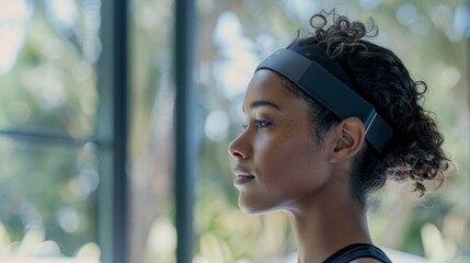 A biosensing headband that tracks brain activity and provides realtime feedback to improve mental clarity focus and relaxation. .