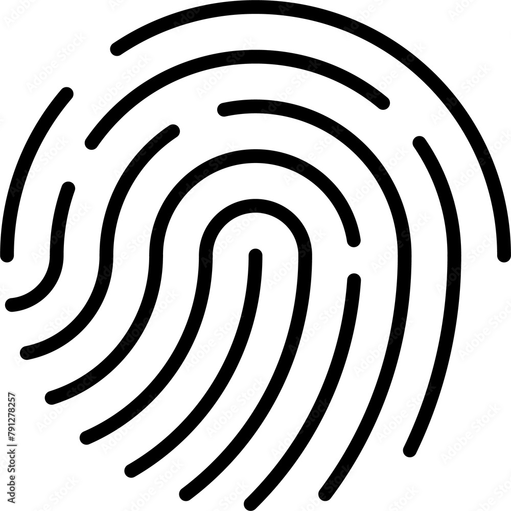 Poster finger print identity symbol. fingerprint icon. thumbprint sign vector illustration. thumb print ide