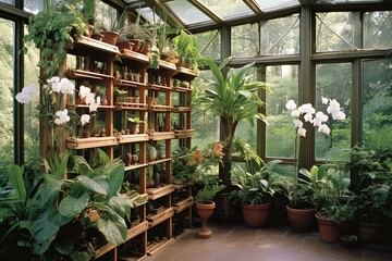 Orchid Arrays and Bamboo Shelves: Amazon Rainforest Conservatory Ideas