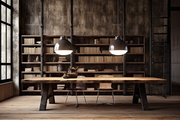 Rustic Wood Textures and Industrial Lamps: Revolutionary Loft Inspirations