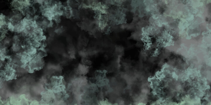 Abstract design with smoke on black overlay effect. Fog and smoky effect for photos and artworks. Smoke Overlays Background. White smoke explosion.