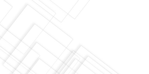 Abstract white line with square shape shadow background. vector illustration, White Business Style . Vector Abstract Elegant white and grey Background. Abstract white Pattern.