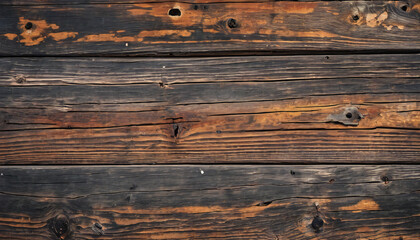 Black aged wooden panels background	
