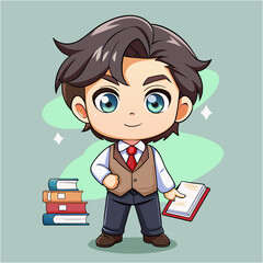 A Chibi Teacher Man