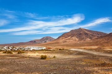 Village Castillo del Aguila, Island Lanzarote, Canary Islands, Spain, Europe.