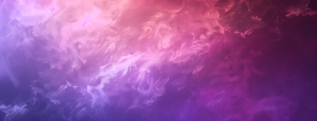 Fototapeta premium Multicolored violet-pink gradient background with clouds