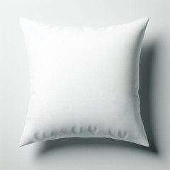 Mockup white pillow. Dedroom 