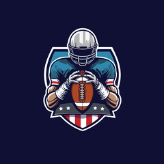 american football vector illustration