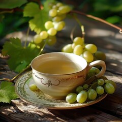 green tea, cafe, grape, bean  