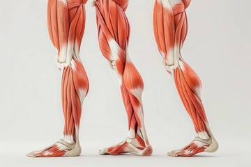 Human Muscular System Leg Muscles Tensor Fasciae Latae Muscles Anatomy