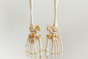 Human Skeleton System Tibia and Fibula Bone Joints Anatomy