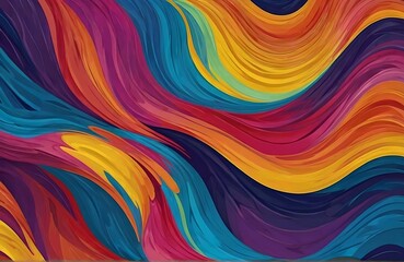 dynamic colorful vibrant wave colorful background