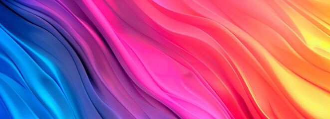 Obraz premium Vibrant Color Gradient, Rainbow color gradient background, Background gradient abstract bright light, template, abstract colorful background, abstract waves color gradient, Ai