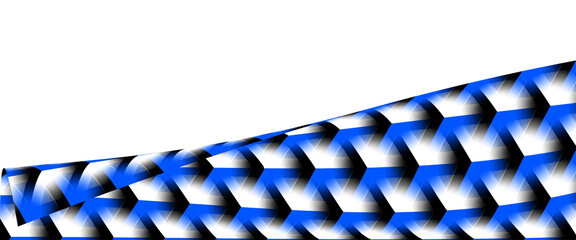 blue and black grid on a white background ultra-wide