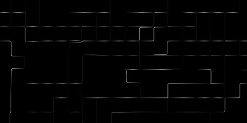 Black boxed shapes maze texture vector blocks wallpaper