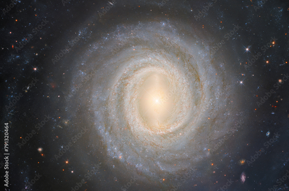 Wall mural galaxy in deep space. view from space.